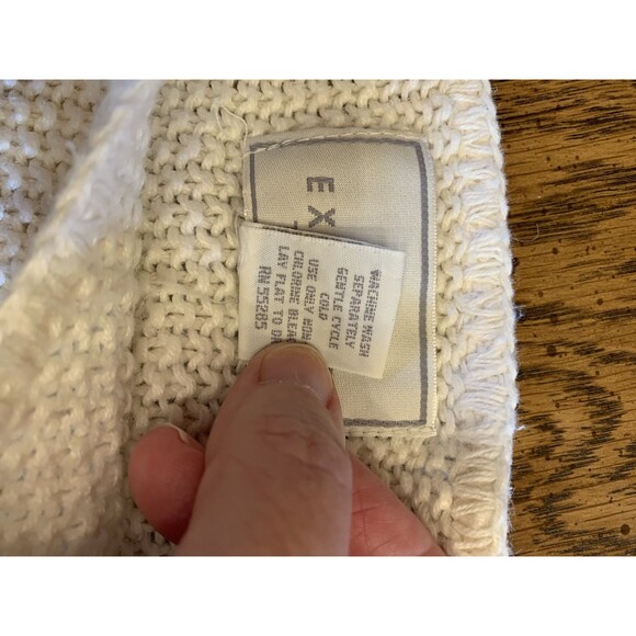 Vintage Express Tricot Fisherman Sweater Hong Kong Quiet Luxury Small/Medium - Picture 6 of 9